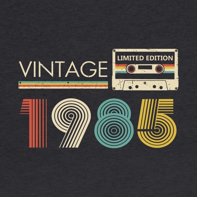 Vintage 1985 Limited Edition Cassette by louismcfarland